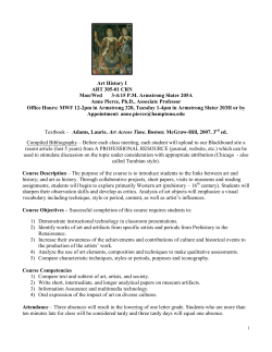 Education 608 Spring 2001 - Hampton University : School of Science