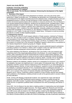 Enhancing the development of digital humanities