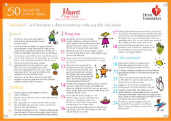 50 fun family activities list
