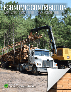 Economic Impact Analysis of SC`s Forestry Sector, 2017