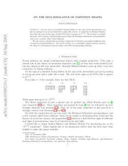 arXiv:math/0309231v3 [math.CO] 30 Sep 2005