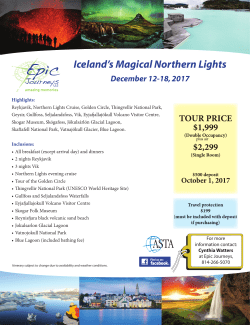 Iceland`s Magical Northern Lights