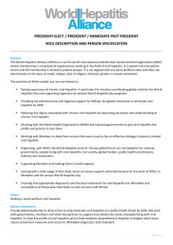 President role description and person