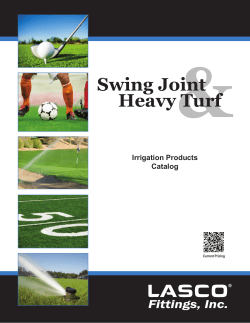 Swing Joint Heavy Turf
