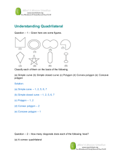 Understanding Quadrilateral