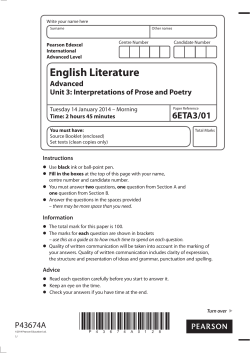 Question Paper - Edexcel
