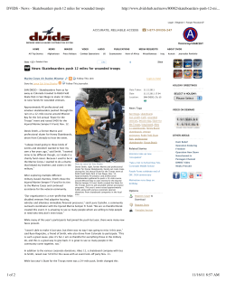 DVIDS - News - Skateboarders push 12 miles for