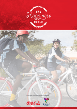 Coca-Cola in partnership with Bicycle Network
