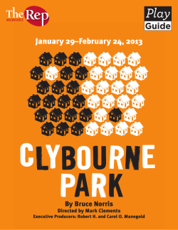 Clybourne Park - Milwaukee Repertory Theater