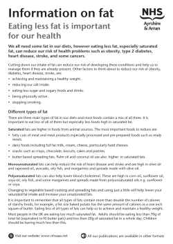 Information on fat