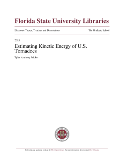 Estimating Kinetic Energy of U.S. Tornadoes