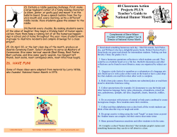 Classroom Tools - National Humor Month