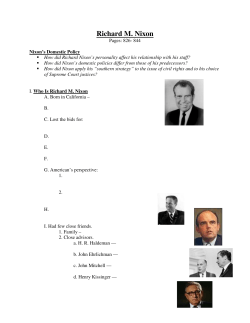 Nixon Notes File