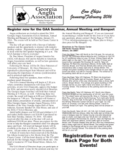 January 2016 Newsletter - Georgia Angus Association