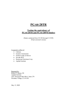 PG 64-28TR - alonasphaltcompany.com