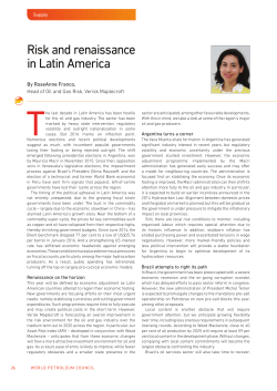 Risk and renaissance in Latin America