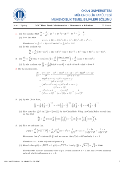 Solutions - Neil Course