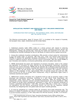 IP/C/W/622 27 January 2017 (17-0561) Page: 1/3 Council for Trade