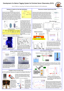 Development of a Barium Tagging System for Enriched