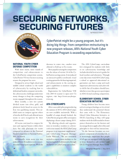 Securing Networks, Securing Futures