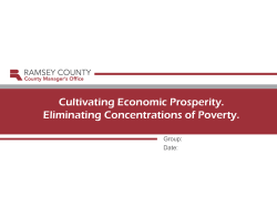 Ramsey County`s Understanding Areas of Concentrated Poverty