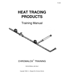 heat tracing products