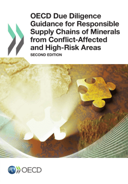 OECD Due Diligence Guidance for Responsible Supply