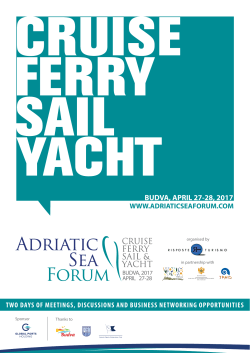 BUDVA, APRIL 27-28, 2017