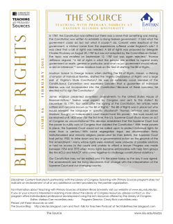 bill of rights - Eastern Illinois University