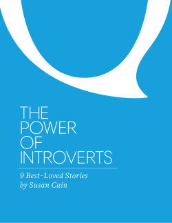 the power of introverts
