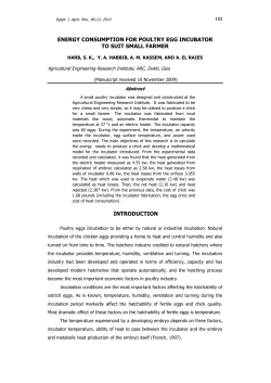 Incubation conditions are the most important factors affecting the