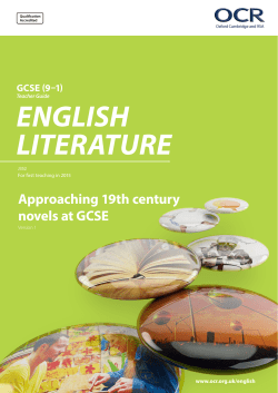GCSE (9-1) English Literature Teacher Guide