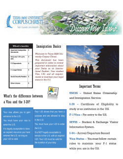 Immigration Basics Important Terms What`s the difference between a