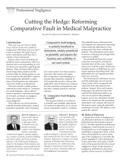 Cutting the Hedge: Reforming Comparative