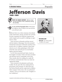 Jefferson Davis