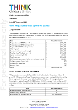 For personal use only