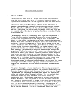 2. Biharis and Bangladesh