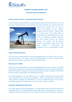 Chlorine Dioxide for Oil Industry 14