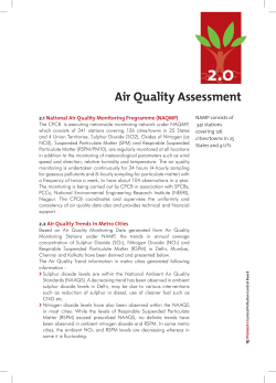 Air Quality Assessment