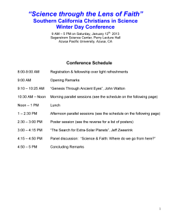 Science through the Lens of Faith