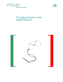 The Optical Industry in India Market Research