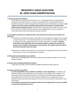 important information regarding the next dxit™ examination