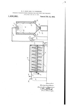 Process of manufacturing powdered milk and other food products