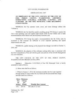 City`s total operating costs and capital improvement