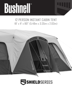 12 person instant cabin tent