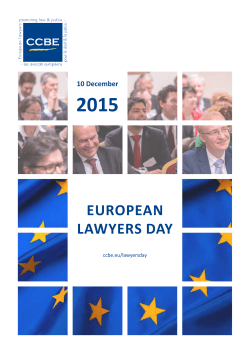 european lawyers day
