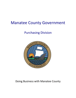 Manatee County Government - Manatee Chamber of Commerce