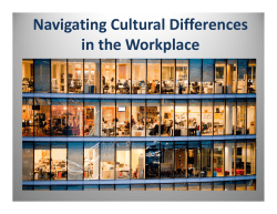 Navigating Cultural Differences in the Workplace