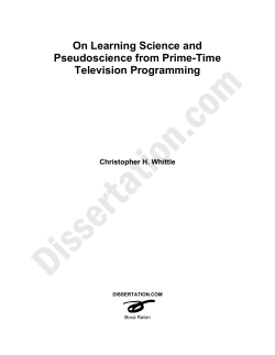 On Learning Science and Pseudoscience from