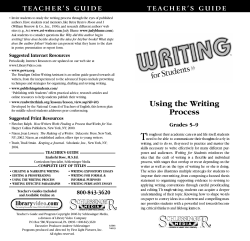 Teacher`s Guide